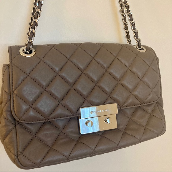 MICHAEL KORS Sloan large shoulder bag in Cinder NWOT - Picture 2 of 7